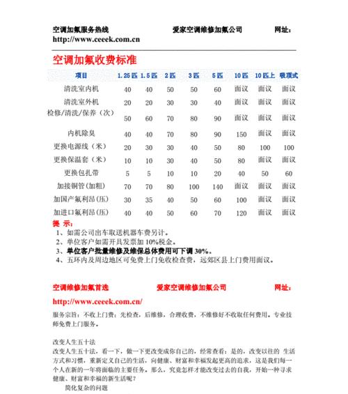 空调加氟的时间和步骤（了解空调加氟的时间和正确步骤）