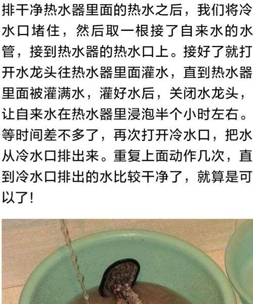 电热水器停用后的正确处理方法（如何安全停用和处理电热水器）