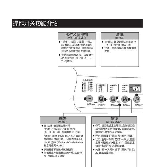 以碱和白醋清洗洗衣机的方法（环保又有效的洗衣机清洁法）